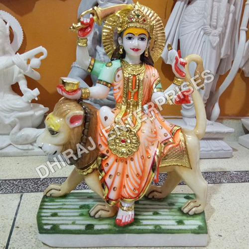 Makrana Marble Maa Jhandewali 21 Inch