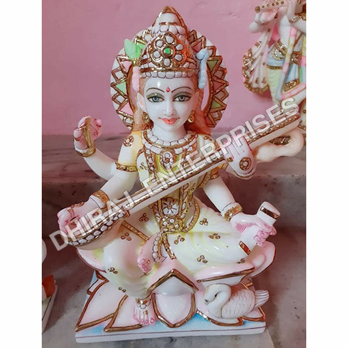 12 Inch Maa Saraswati Murti