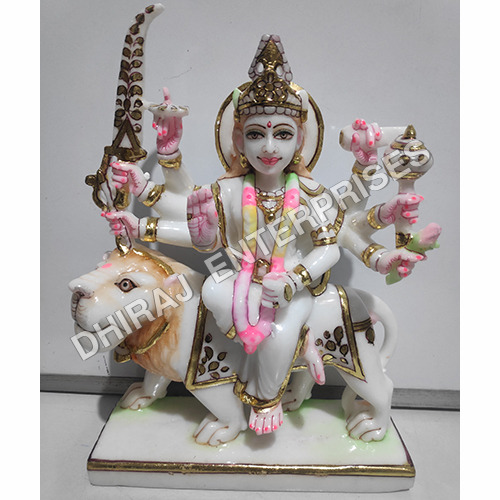 Marble Vietnam Durga 9 Inch