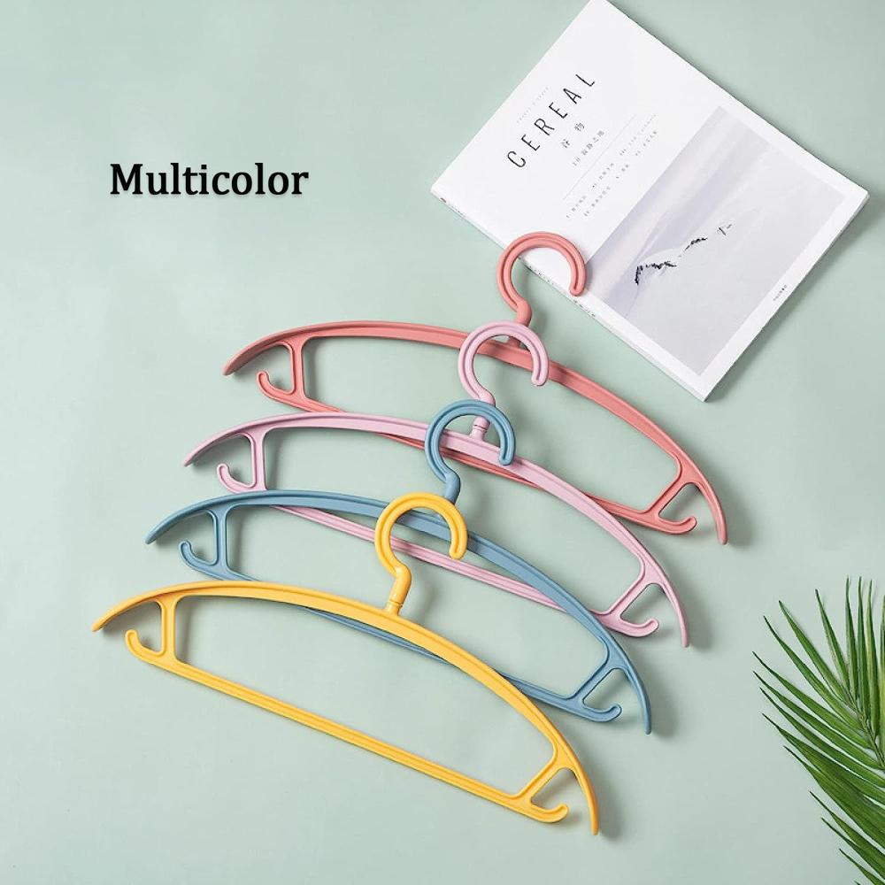 Plastic Clothes Hangers, Slim & Durable Space-Saving Hangers (3 Ps)