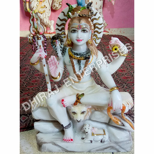 White Vietnam Marble 2 Feet Marble Idol