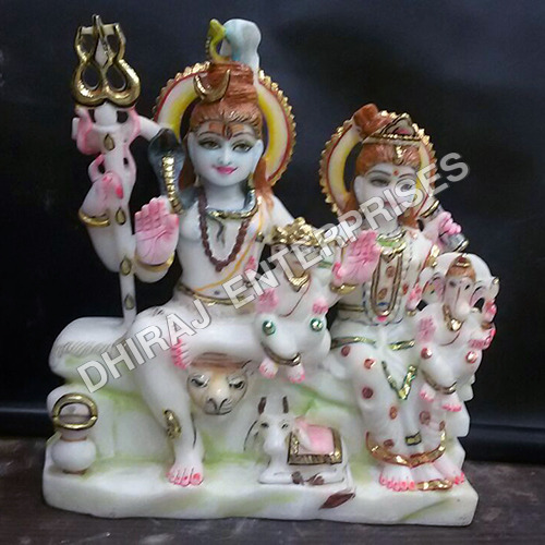 Handcrafted Marble Vietnam Shiv Parivar
