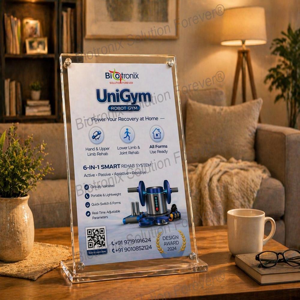 UniGym Robotic Physiotherapy Device for Strength and Mobility Training