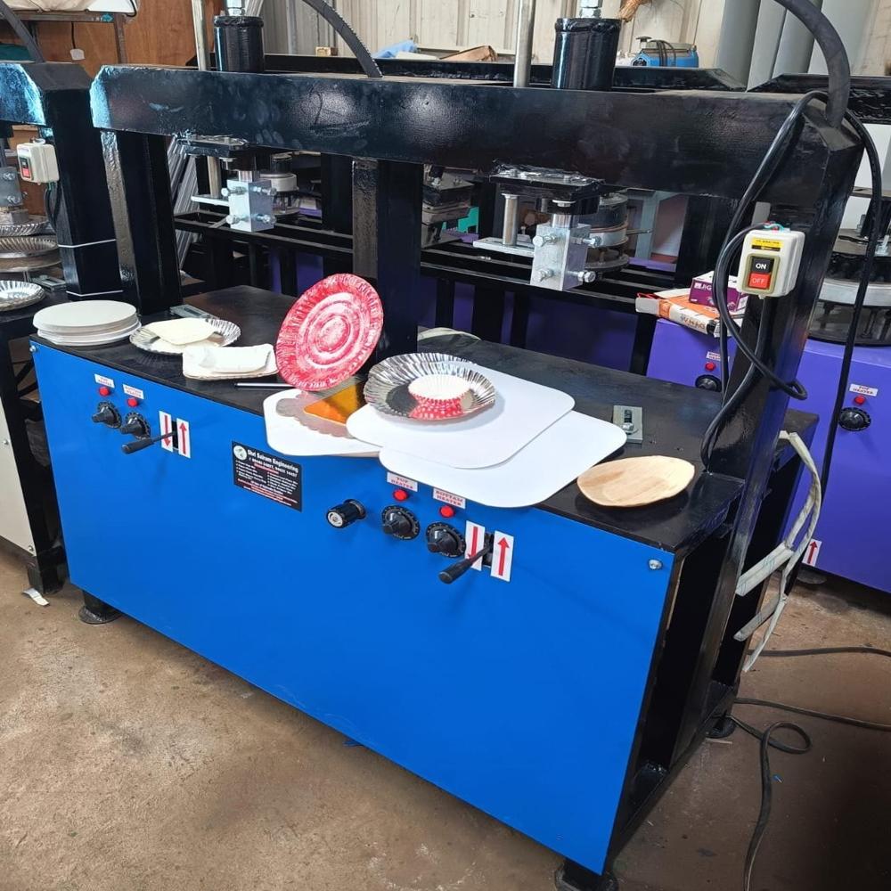 Disposable Double Dye Paper Plate Making Machine