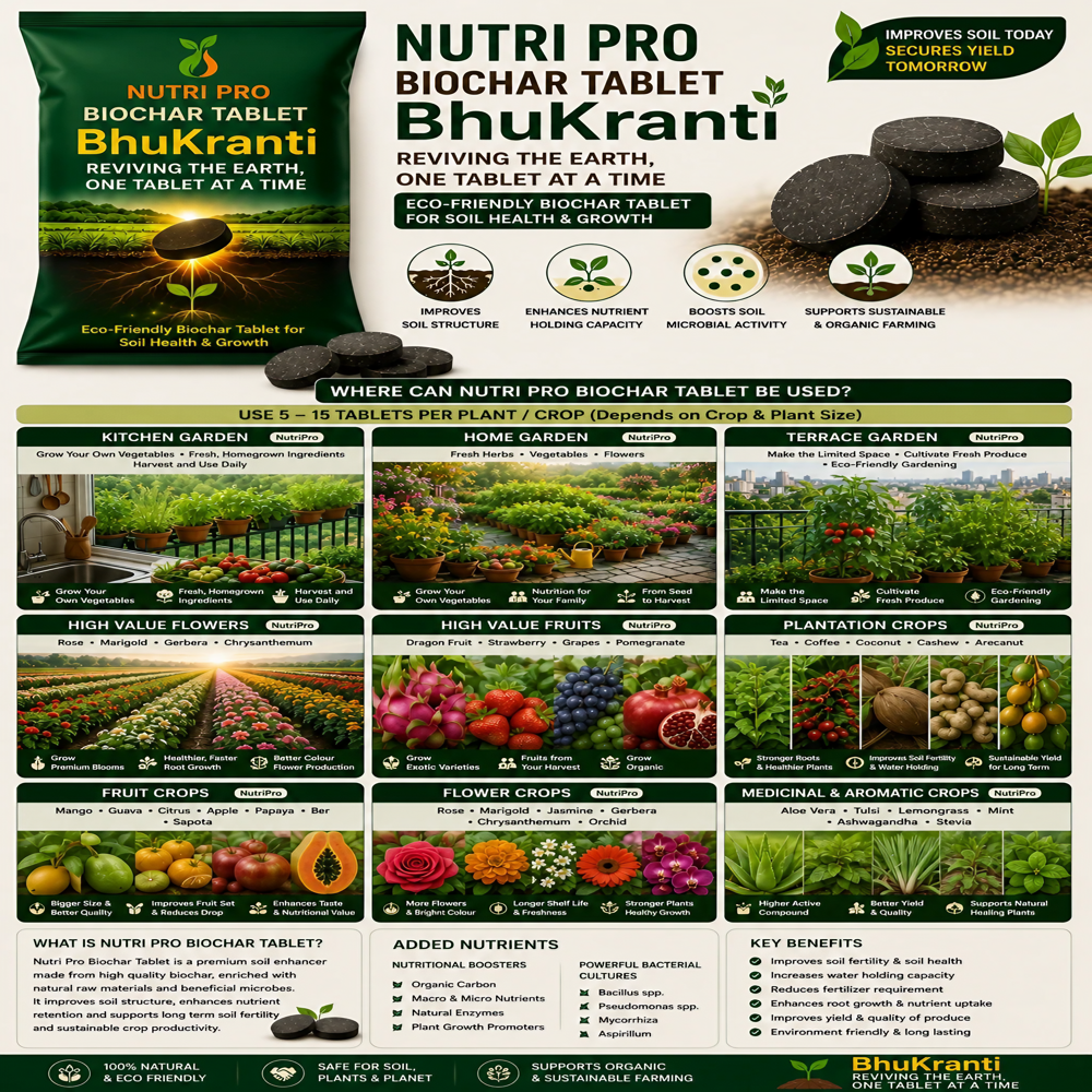 Nutri Pro Biochar Tablets - Cas No: 68647-69-2