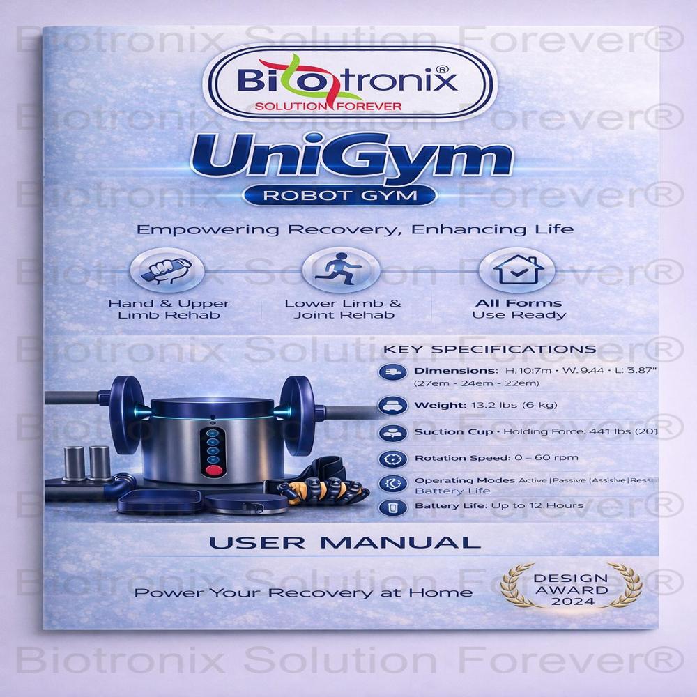 UniGym Smart Rehabilitation Robot for Post Injury Recovery