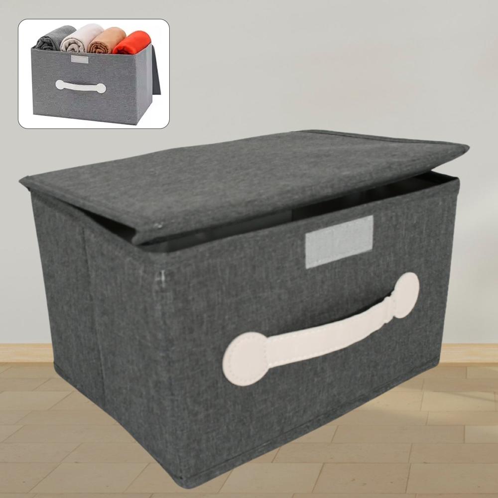 Small Foldable Storage Box With Lid And Handles(282016 Cm / 1 pc)