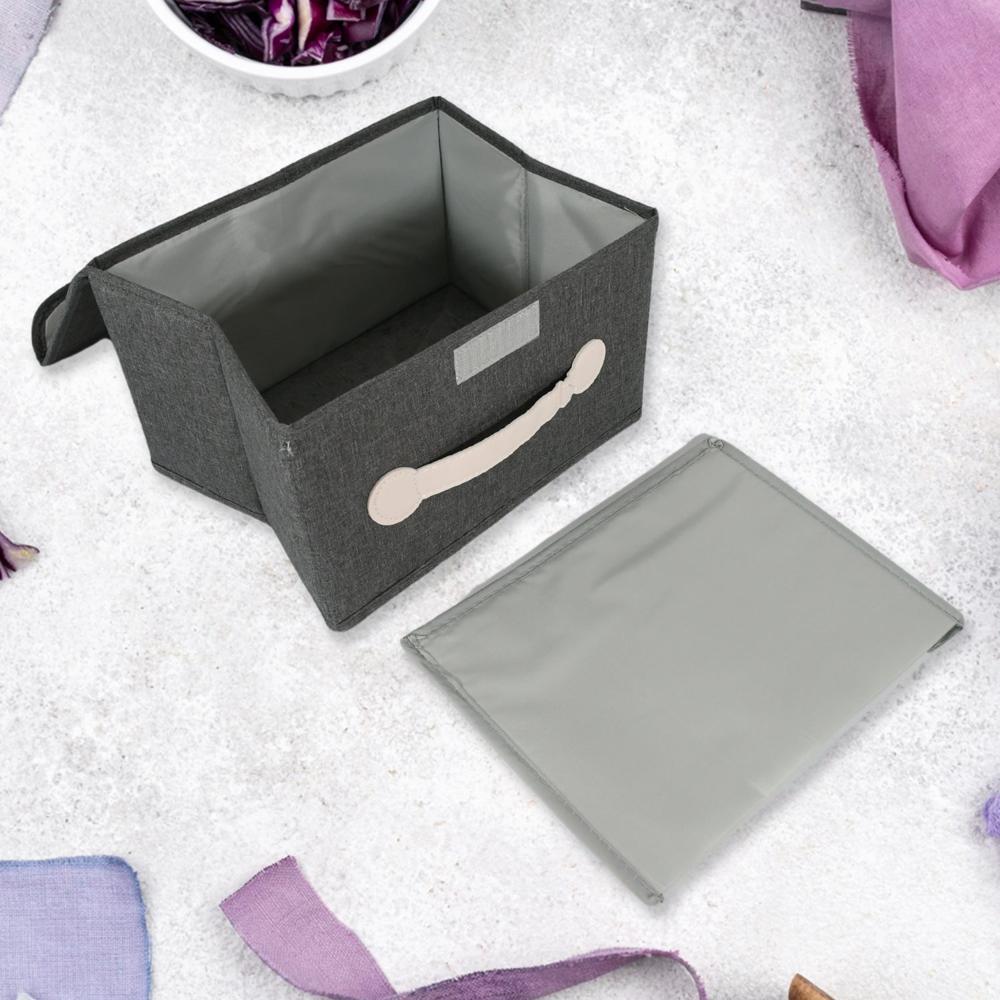 Small Foldable Storage Box With Lid And Handles(282016 Cm / 1 pc)