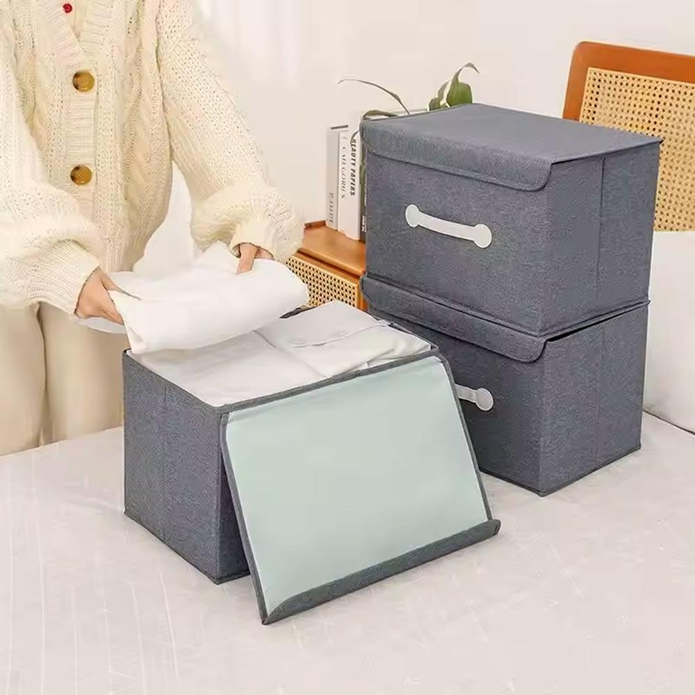 Small Foldable Storage Box With Lid And Handles(282016 Cm / 1 pc)