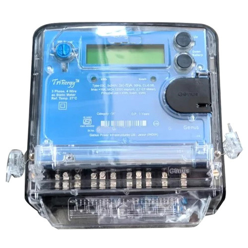 100Kv Genus Make Lt Ct Meter - Color: Black And Blue
