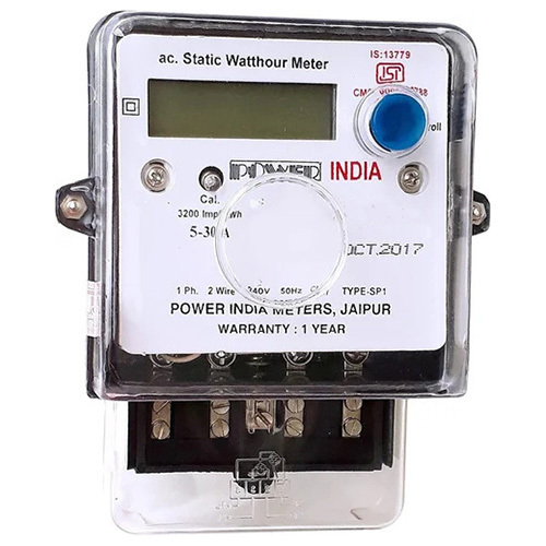 Single Phase Electronic Energy Meter - Accuracy: Class 1.0