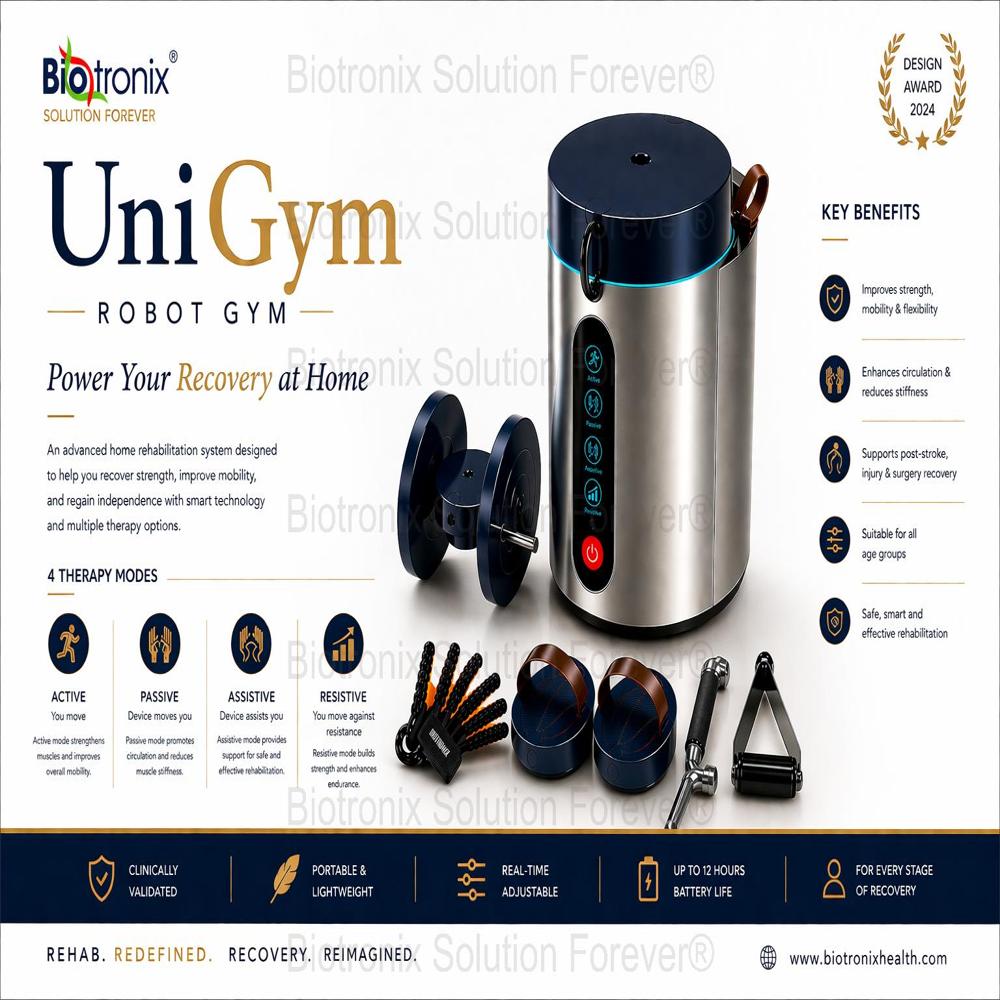 UniGym Smart Robot Therapy Equipment for Joint and Muscle Rehab