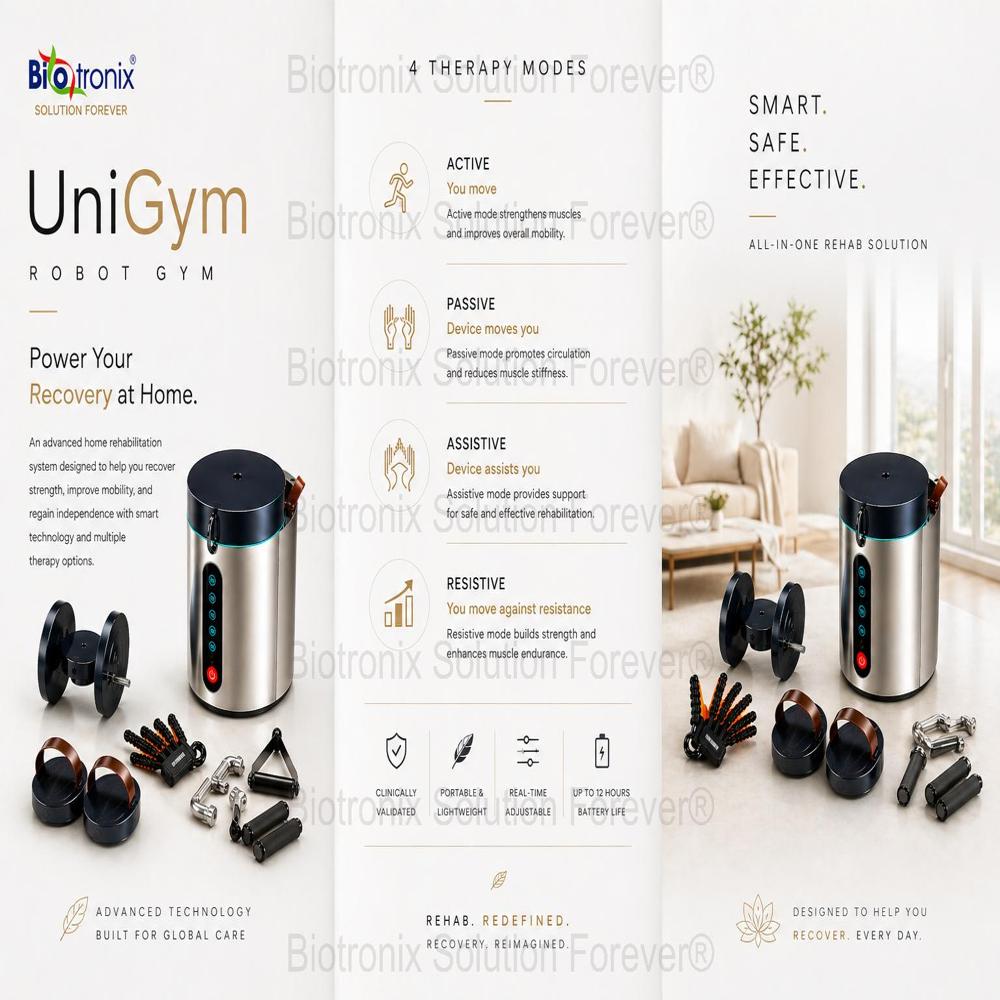 UniGym Smart Robot Therapy Equipment for Joint and Muscle Rehab
