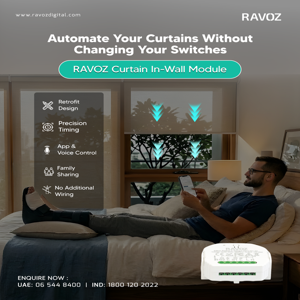 TOUCH CURTAIN SWITCH 2MD