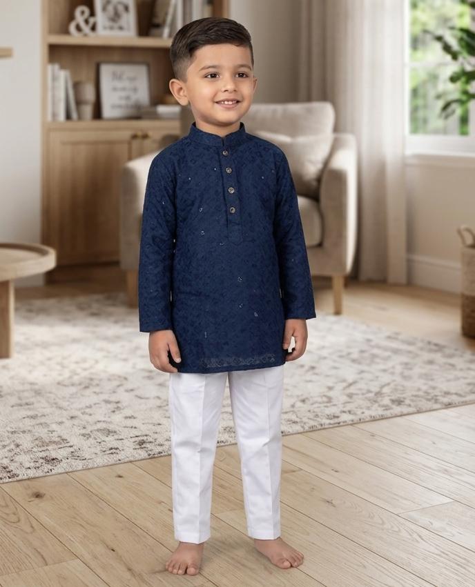 Wedding Kids Fancy Kurta Pzama