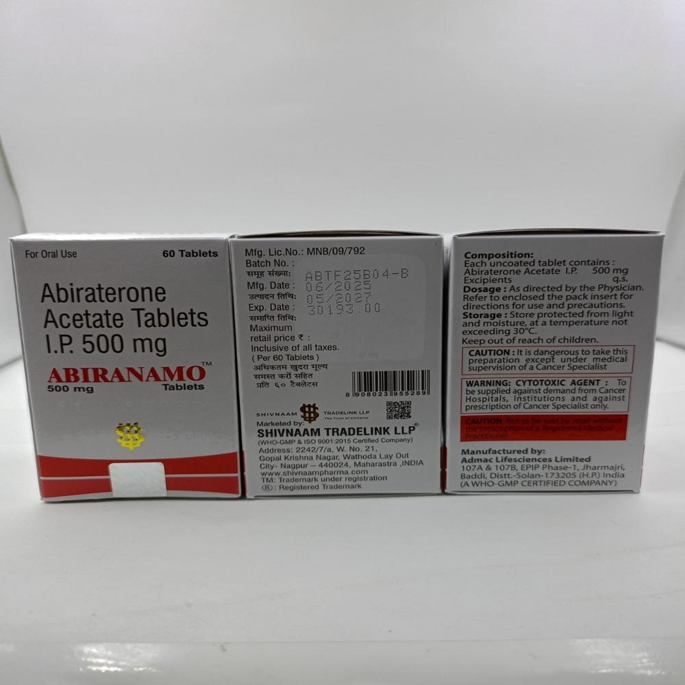 Abiranamo 500Mg Tablets - Dosage Form: Bottle