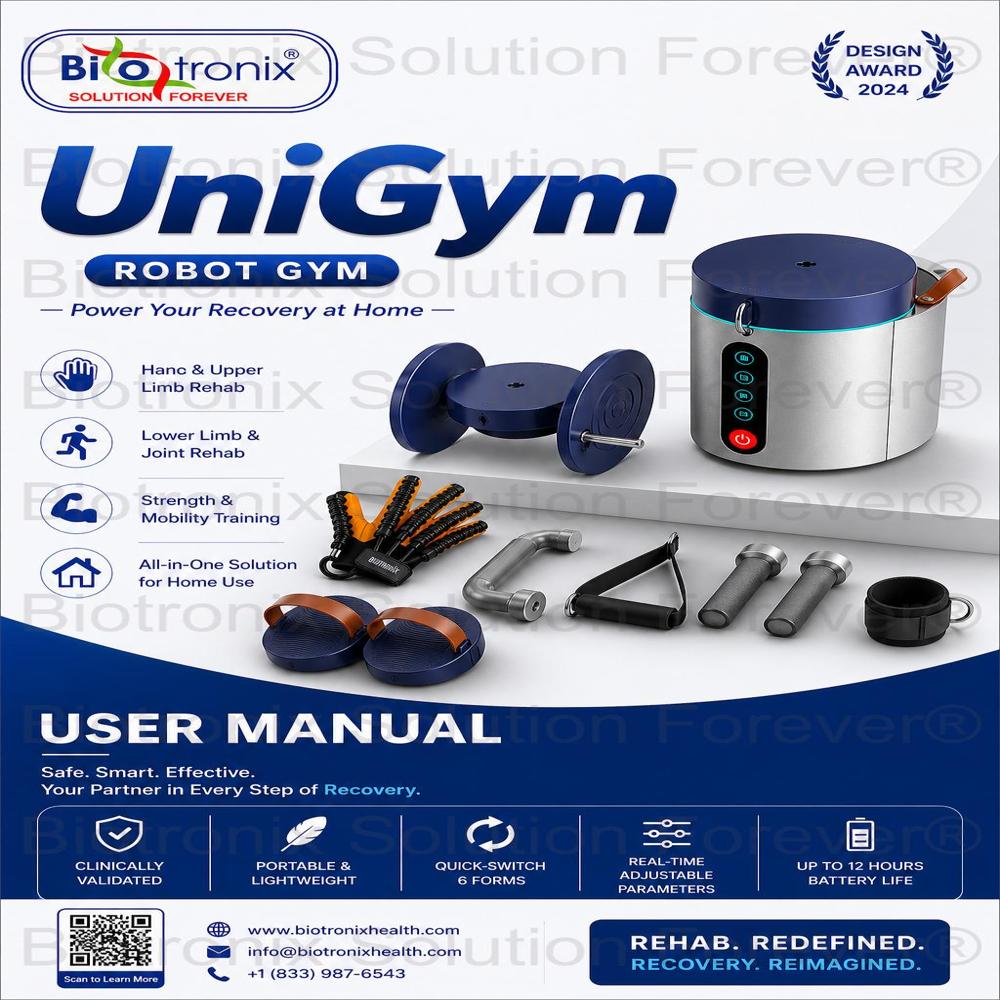 UniGym Automated Physiotherapy Rehab Equipment for Modern Clinics