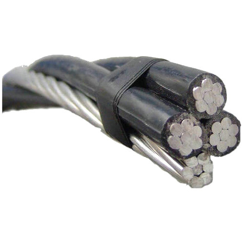 Black Aerial Bunched Cable
