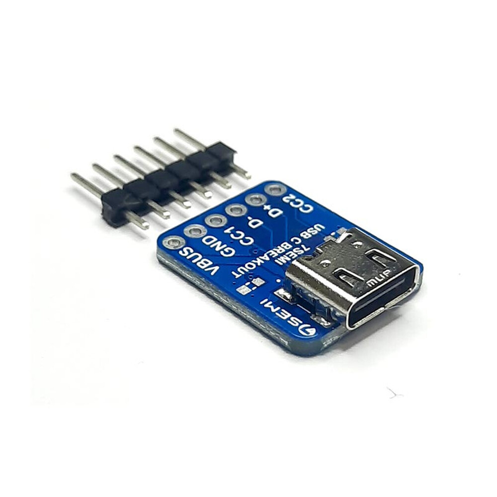7Semi USB C Female Breakout