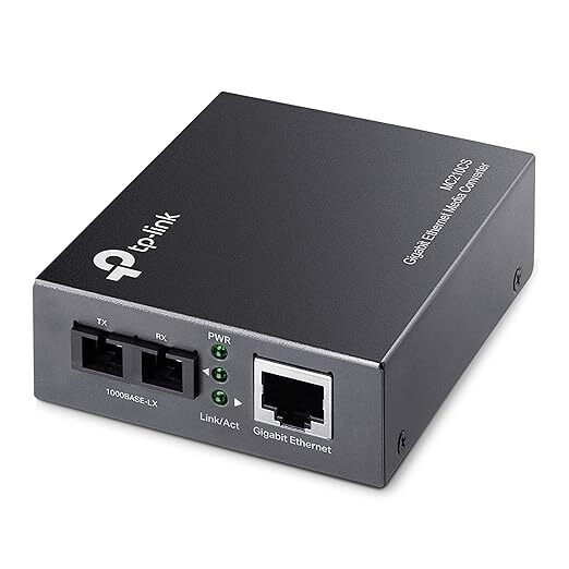 TP-Link Gigabit SFP to RJ45 Fiber Media Converter