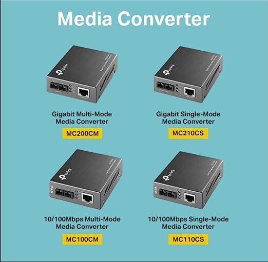 TP-Link Gigabit SFP to RJ45 Fiber Media Converter