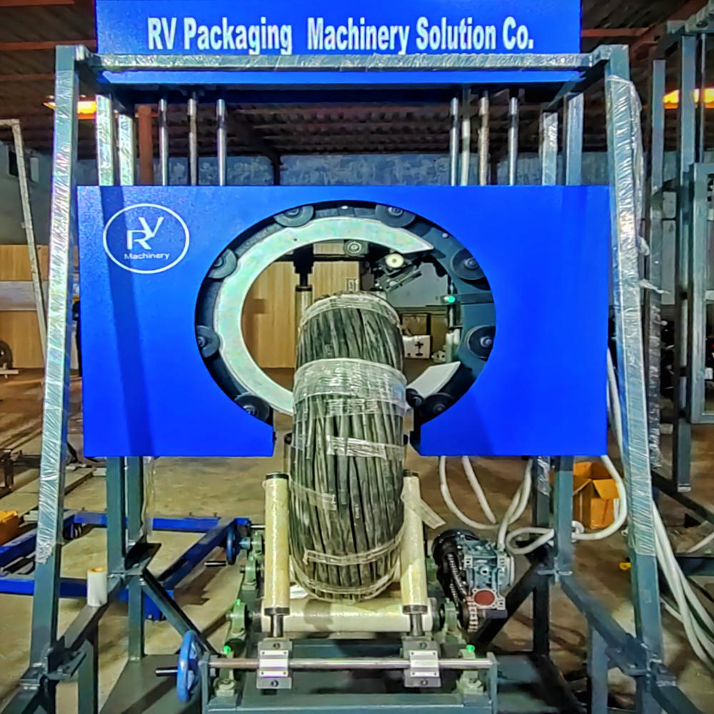 Vertical Coil Wrapping Machine
