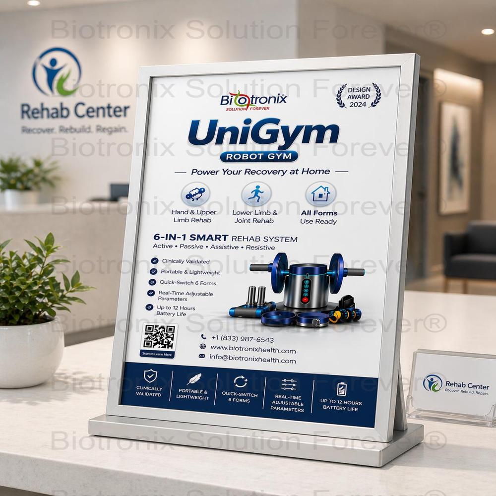 UniGym Rehabilitation Robot Gym for Personalized Recovery Therapy