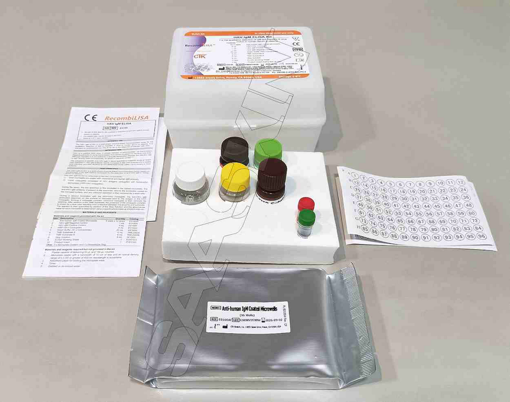 CTK Biotech RecombiLISA HAV IgM ELISA CE