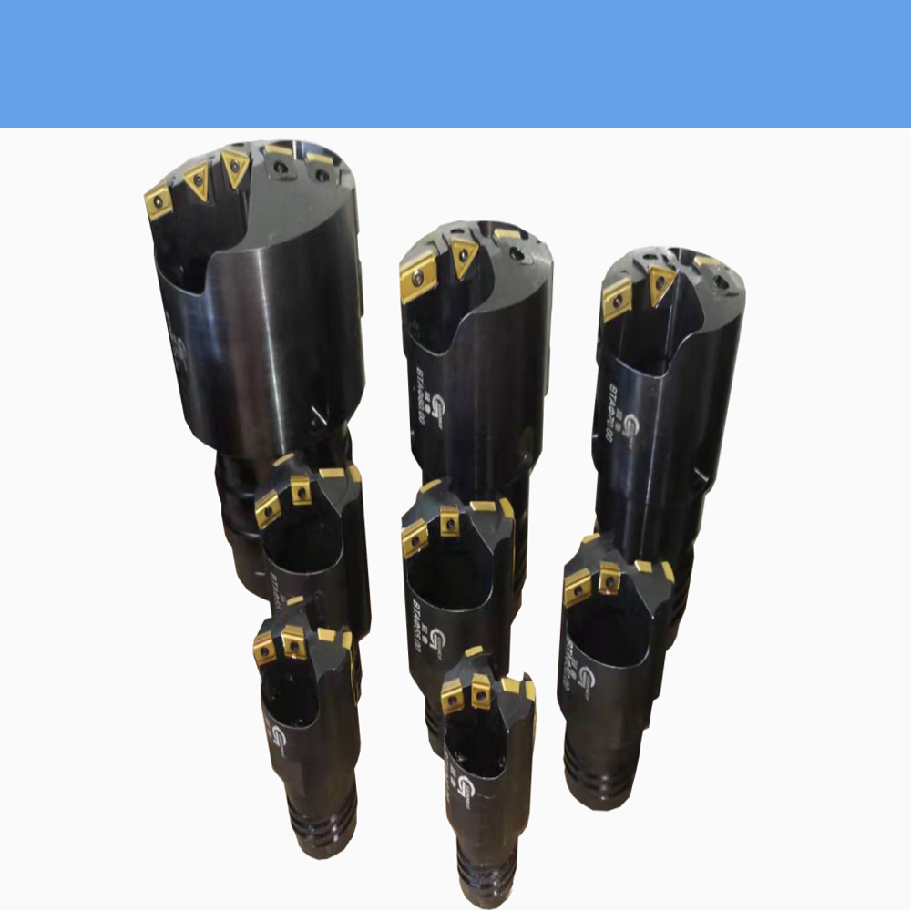 Indexable BTA Deep Hole Drilling Head | Internal Chip Removal BTA Drill Head for Deep Hole Machining