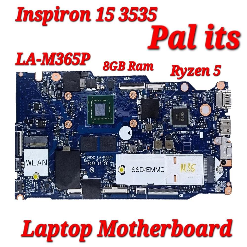 DELL INSPIRON 15 3535 LA-M365P LAPTOP MOTHERBOARD