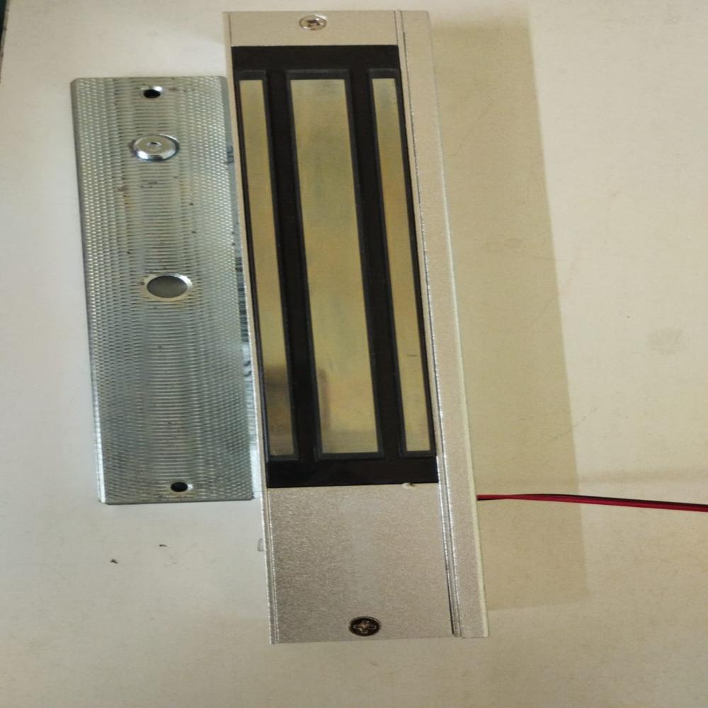 Single Door 600 Lbs Lock - Color: Silver