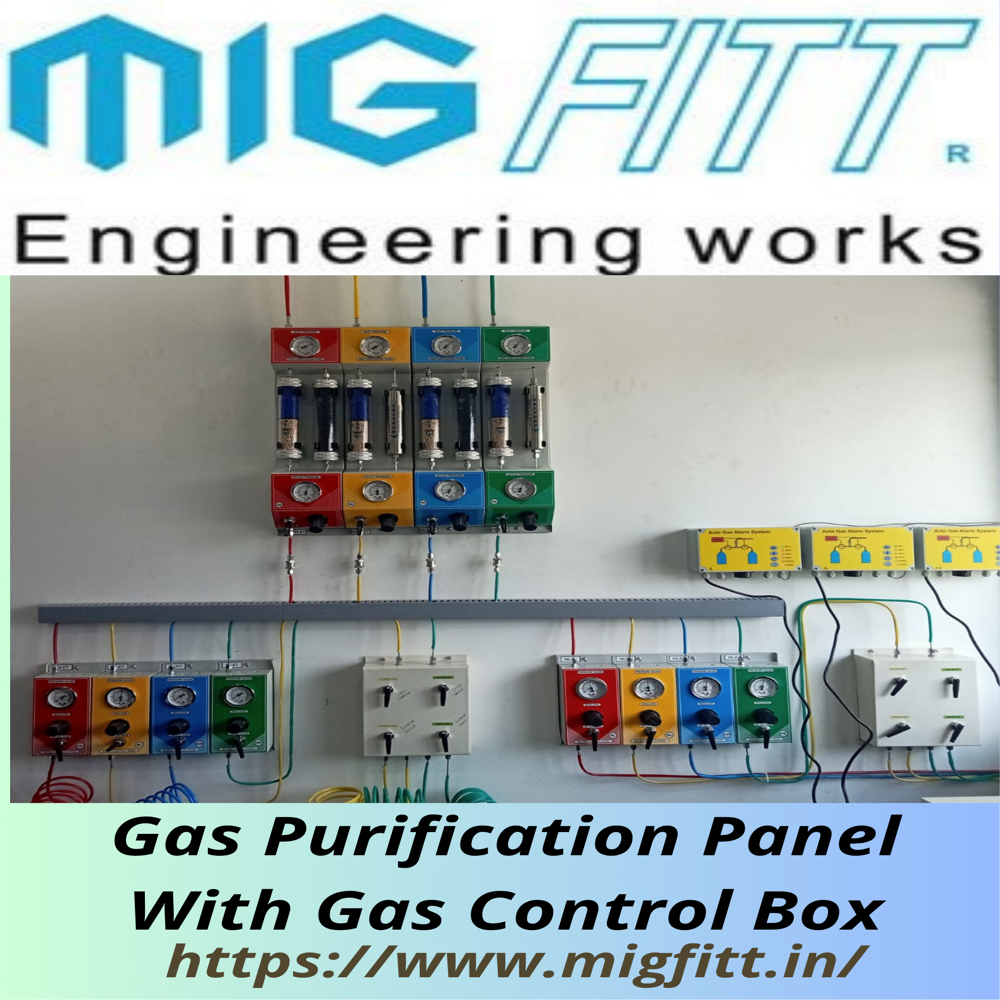 Gas purification panel
