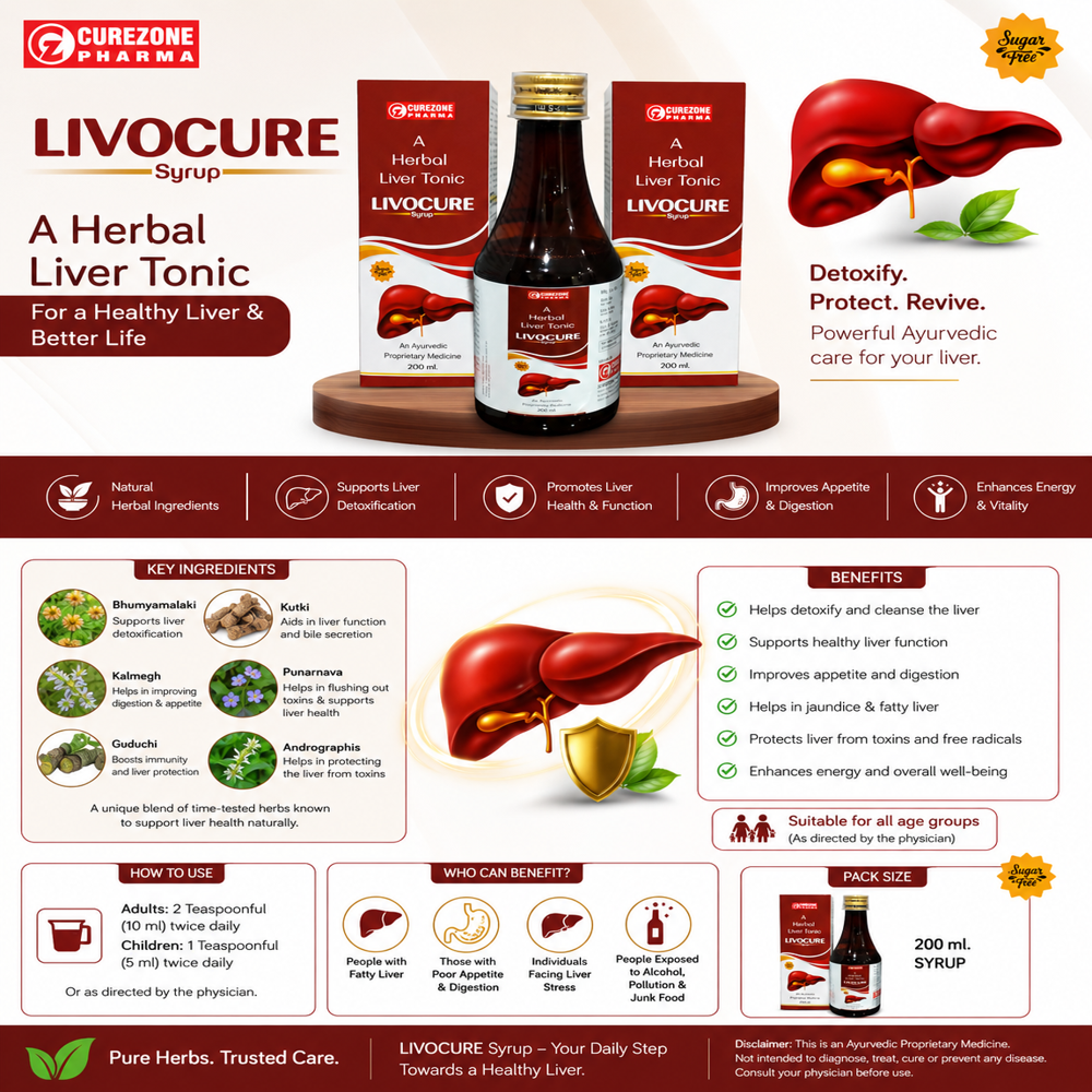 LIVOCURE HERBAL LIVER TONIC