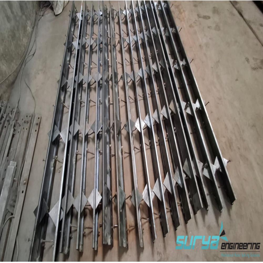 Armour Floor Joint - Color: Silver
