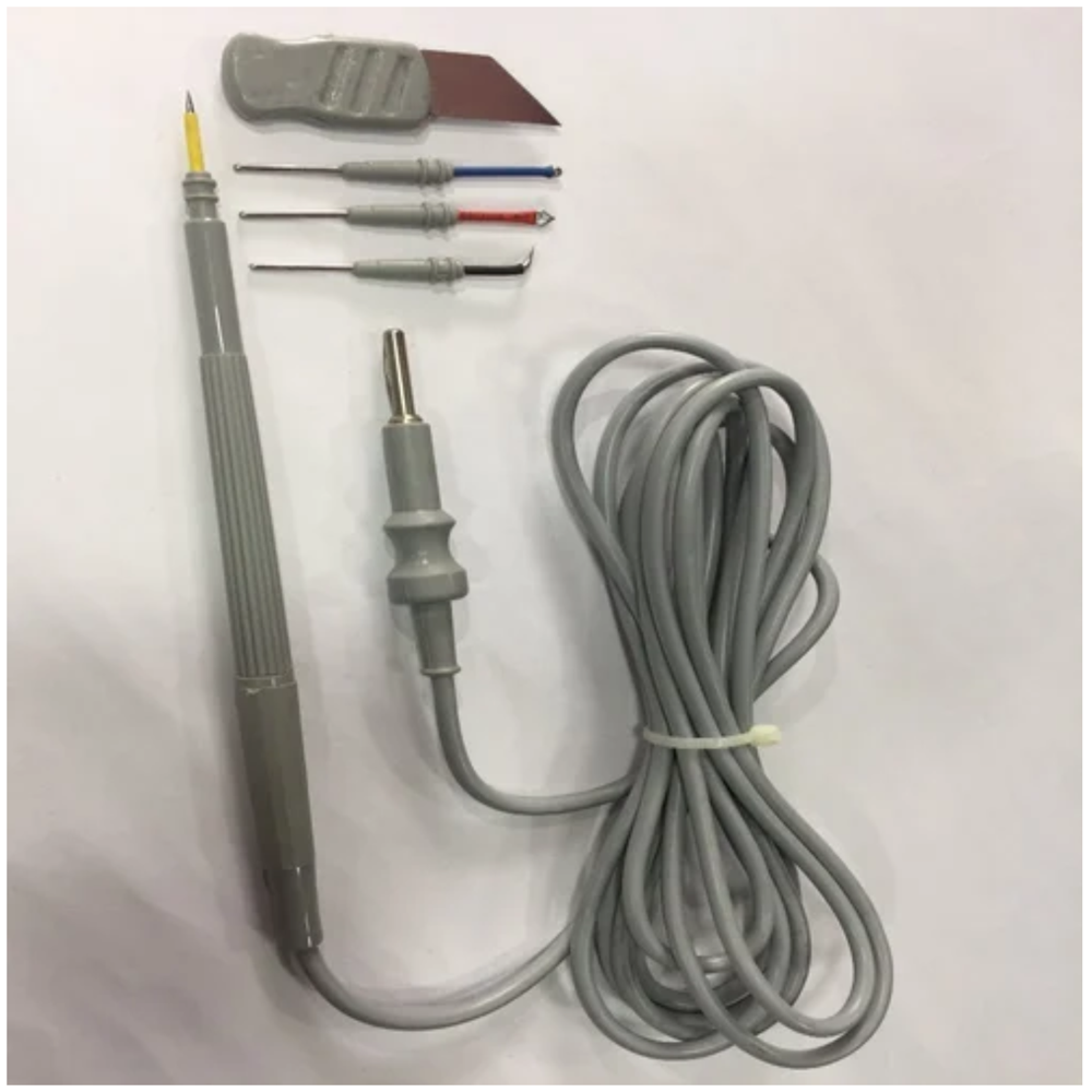 Surgical Monopolar Active Chuck Handle With Cable Surgical Cautery Chuck Handle Electrodes