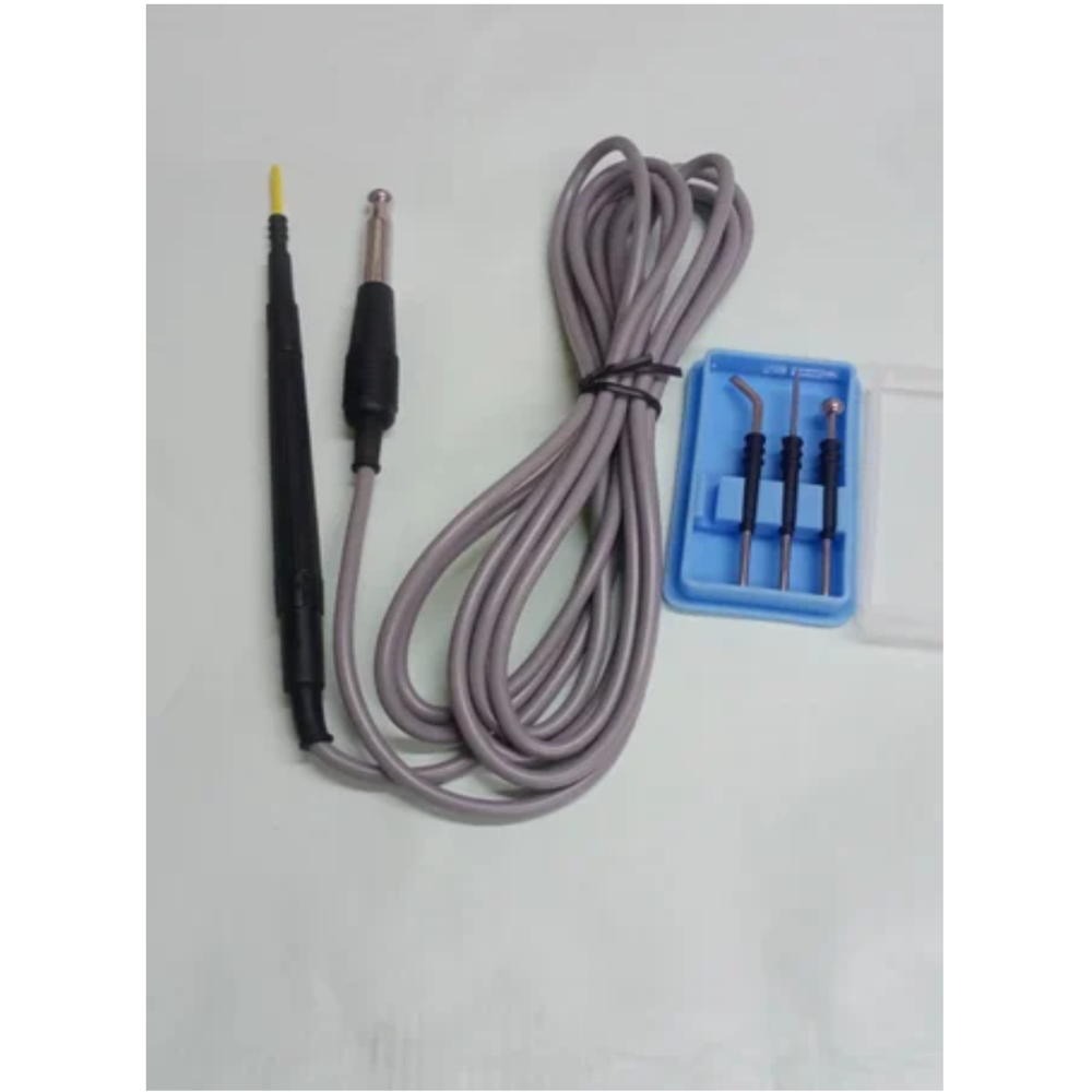 Surgical Monopolar Active Chuck Handle With Cable Surgical Cautery Chuck Handle Electrodes