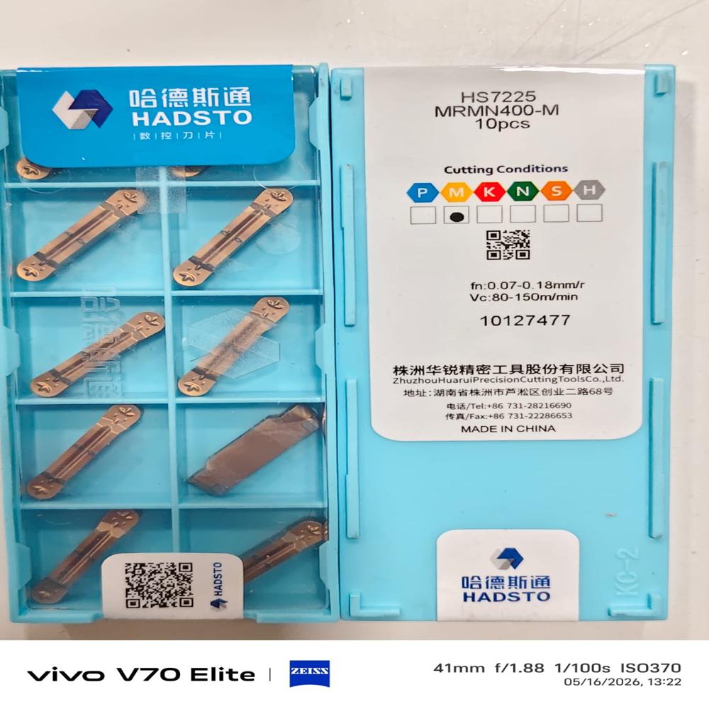Kyocera Ceratip Inserts - Polished Carbide, 3mm Thickness | Industrial Usage, Box Pack, Various Sizes Available