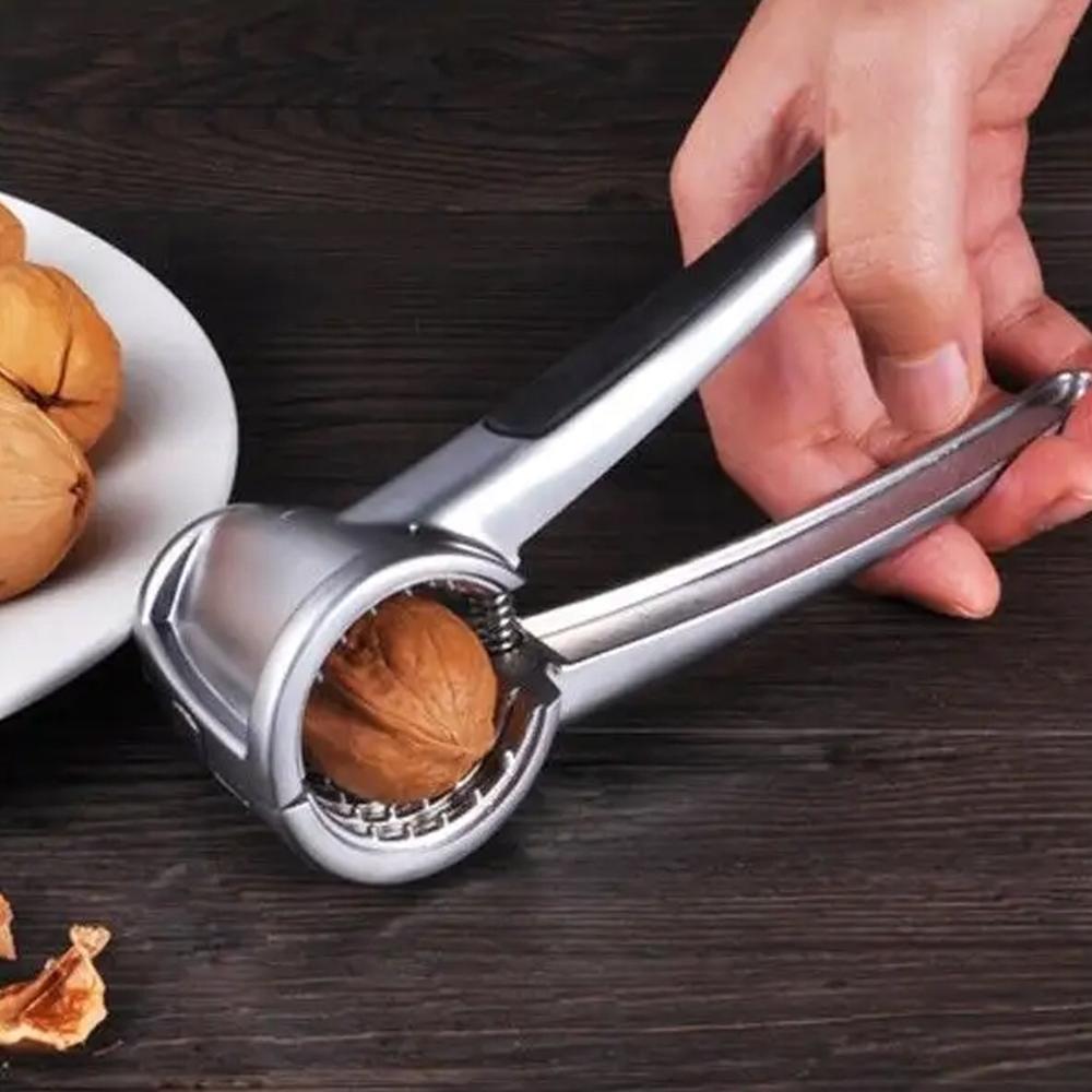 Luxury Stainless Walnut Cracker  Portable Nut Cutter & Bottle Opener for Nuts