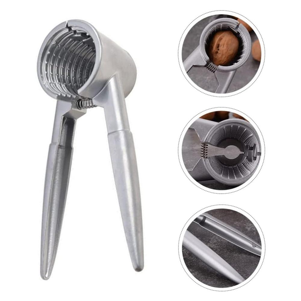 Luxury Stainless Walnut Cracker  Portable Nut Cutter & Bottle Opener for Nuts