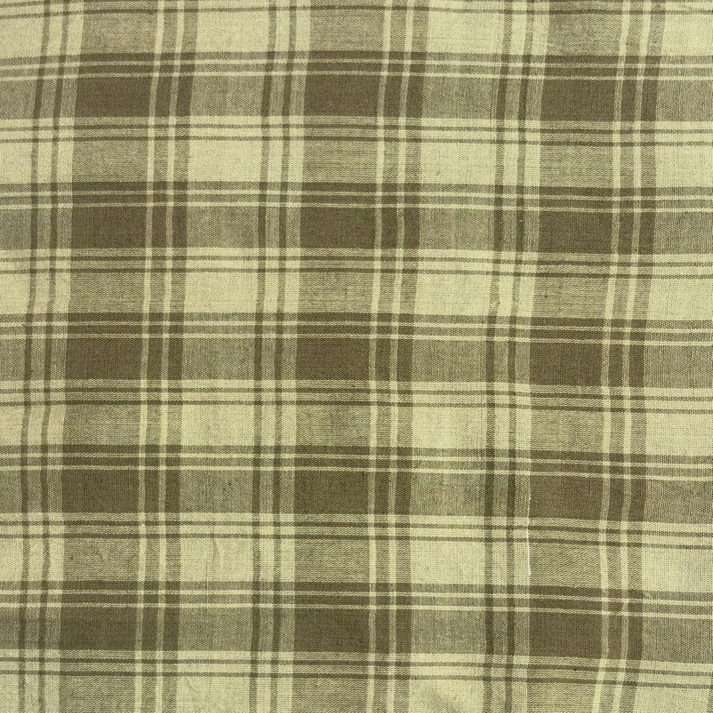 Premium Pure Cotton Check Fabric 