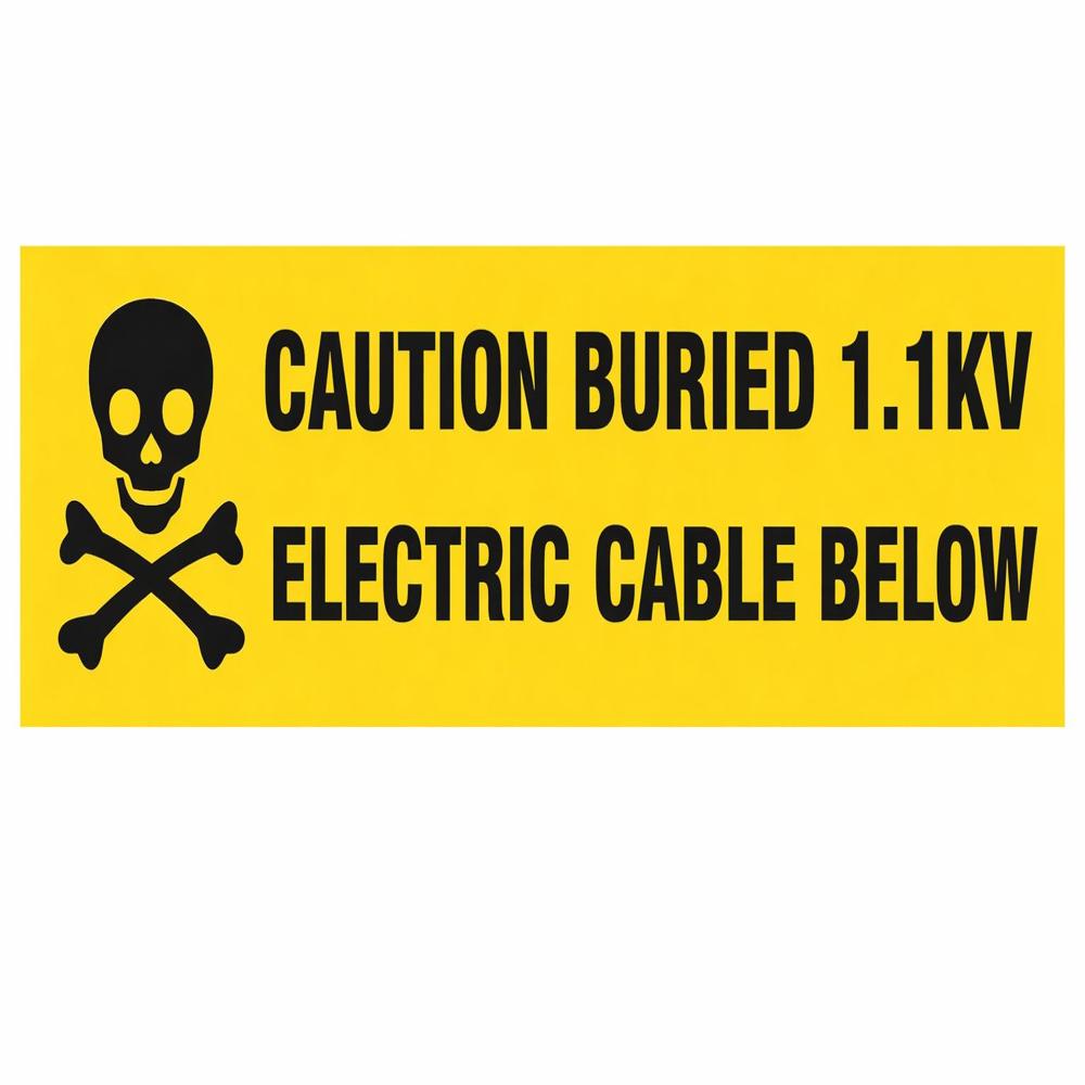Underground Electrical Caution Tape