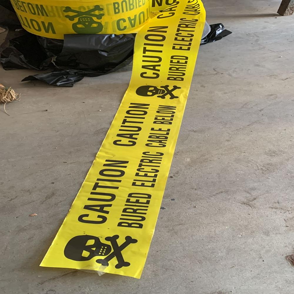 Underground Electrical Caution Tape