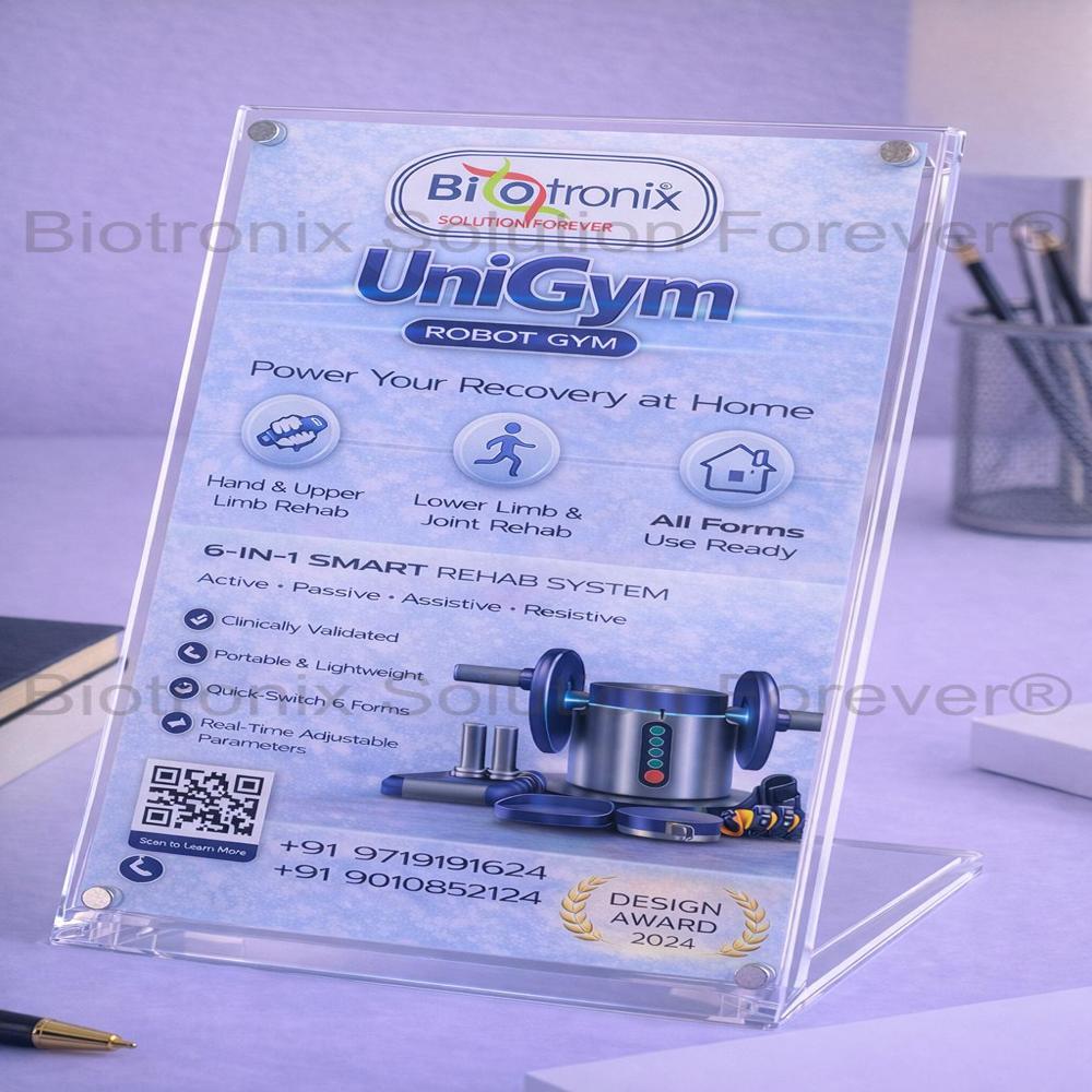 UniGym Rehabilitation Exercise Robot for Home Physiotherapy