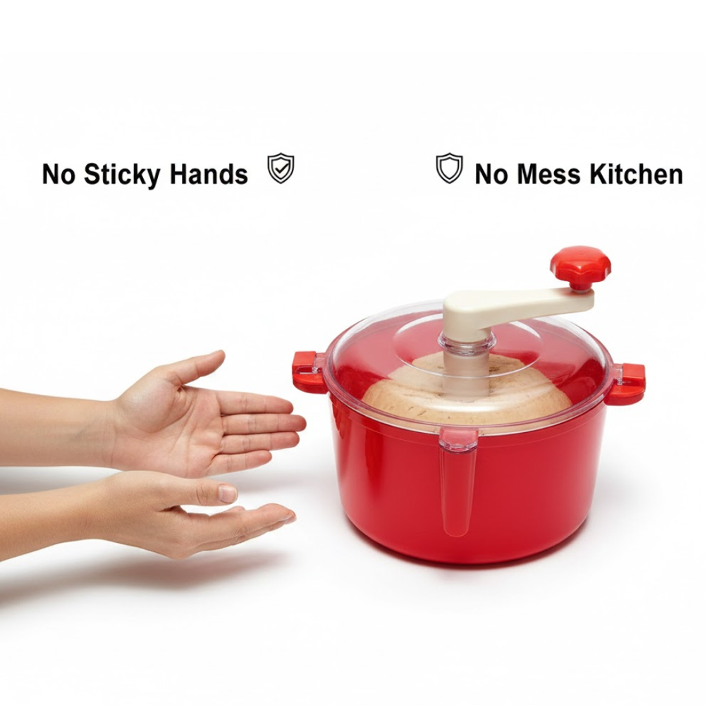 Dough Maker Machine With Measuring Cup (Atta Maker) - Color: Mix
