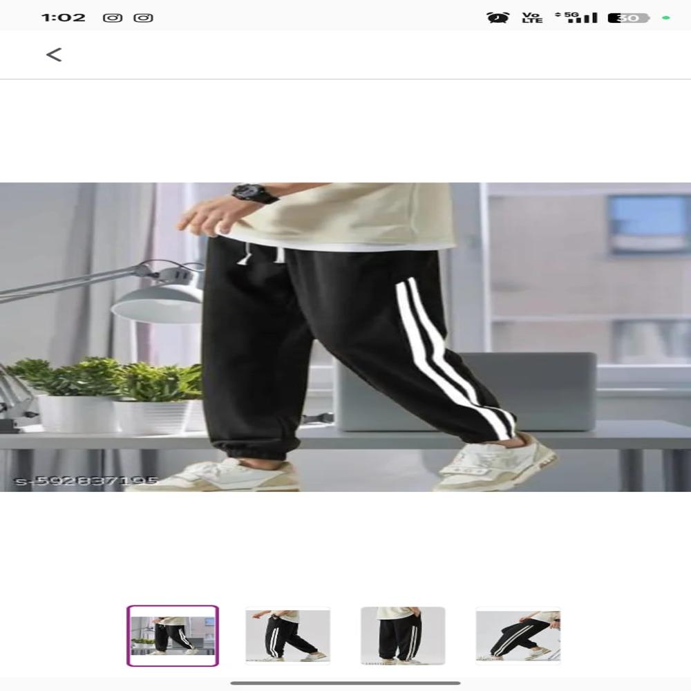 man casual track pant