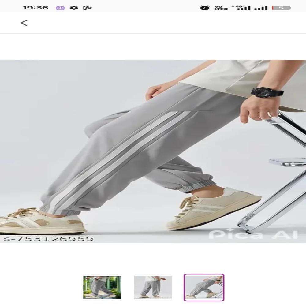 man casual track pant