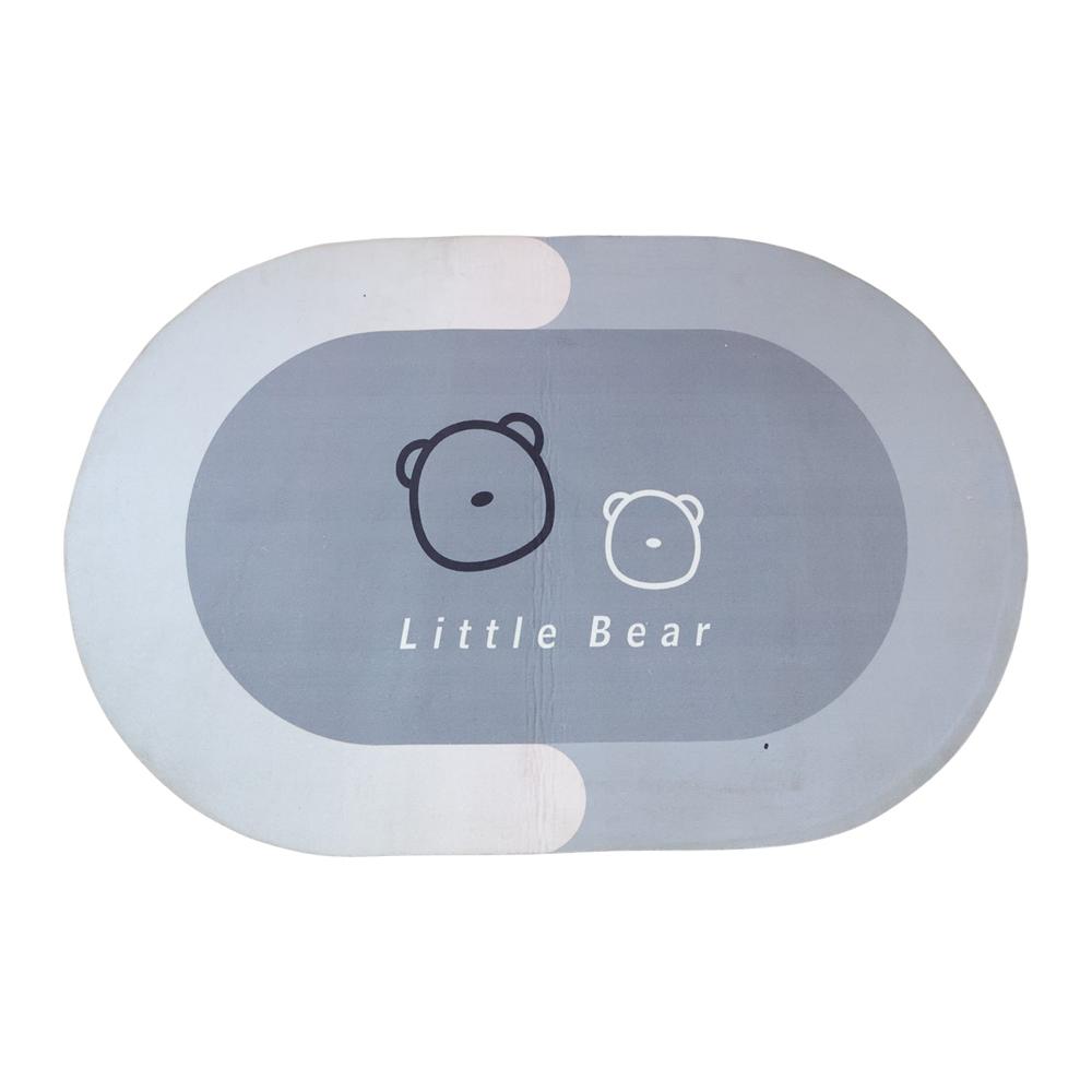 Anti Slip Quick Dry Bathroom Floor Mat (89x59 Cm)