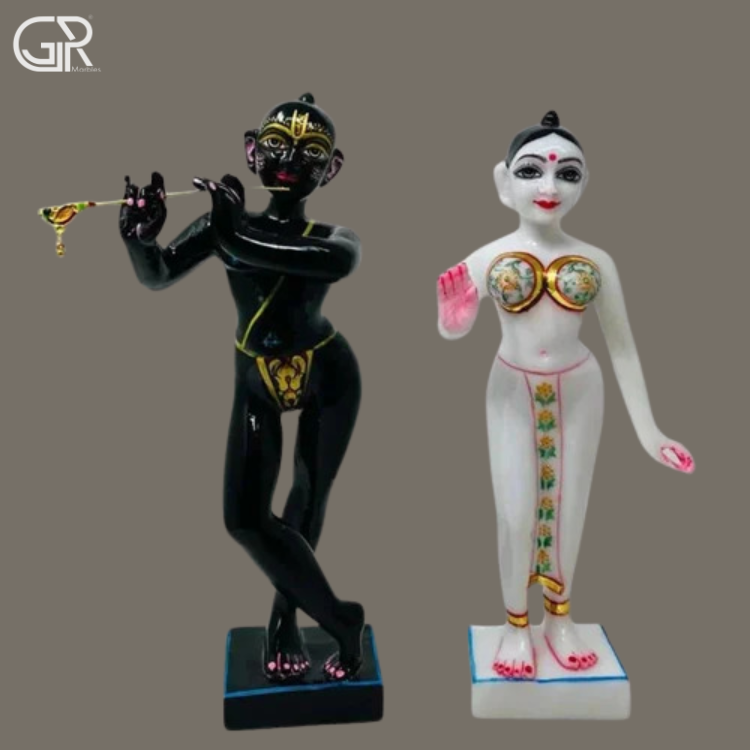 Lord Krishna Marble Statue