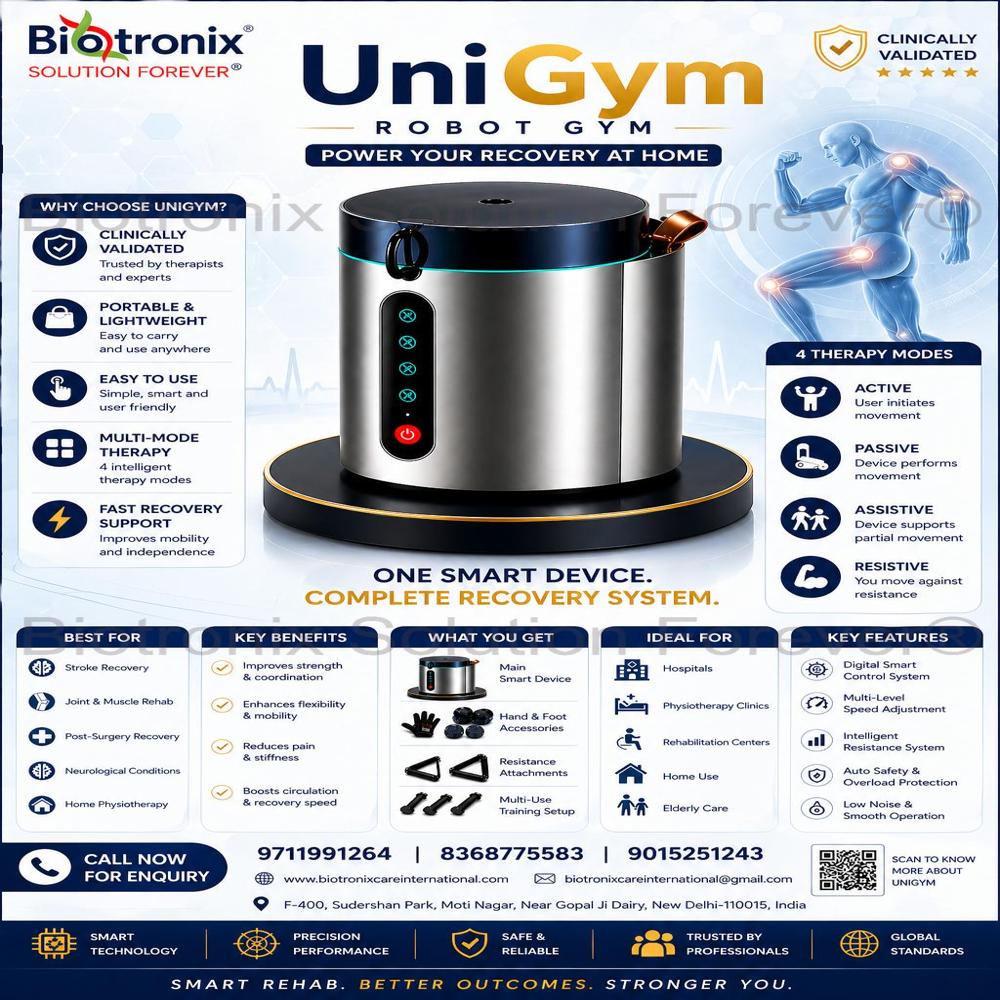 UniGym Intelligent Rehab Therapy Machine for Daily Exercise