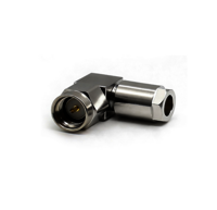 SMA Male Stainless Steel Right Angel Connector for RG405/RG402 Cable